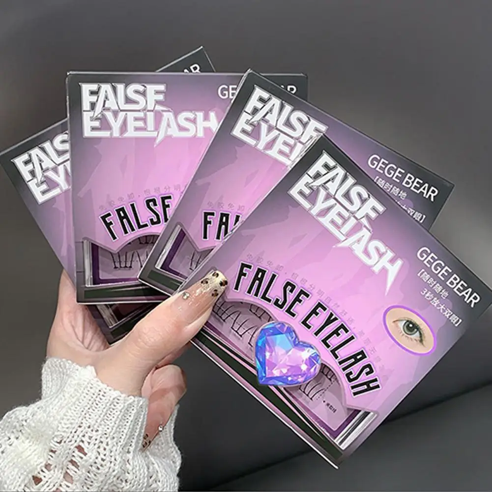 Glue-free False Eyelashes Curling Up Nature Segmented Extension Simulated Eyelashes Daily Makeup Beauty Tools For No-Makeup M7W8