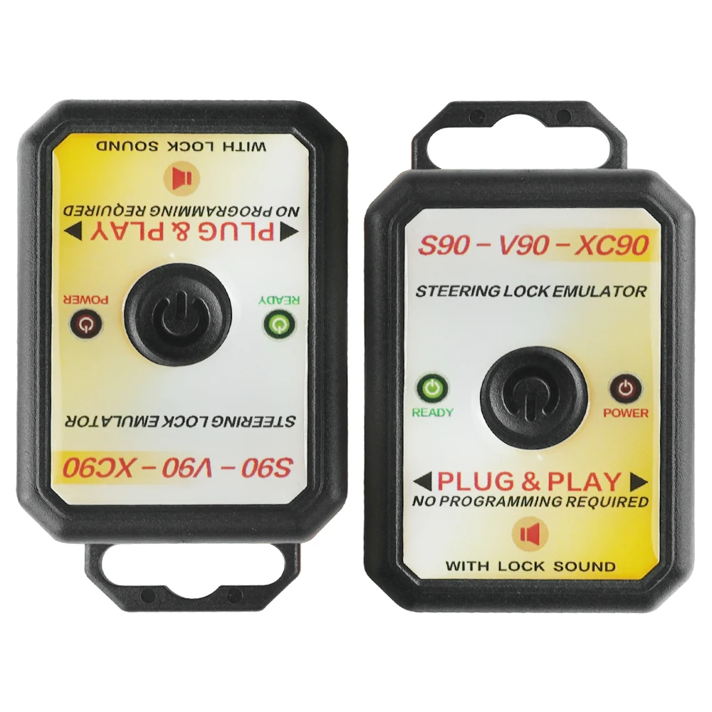 

2025 новейший эмулятор симулятора замка рулевого управления для Volvo S90 V90 XC90 со звуком блокировки без программирования