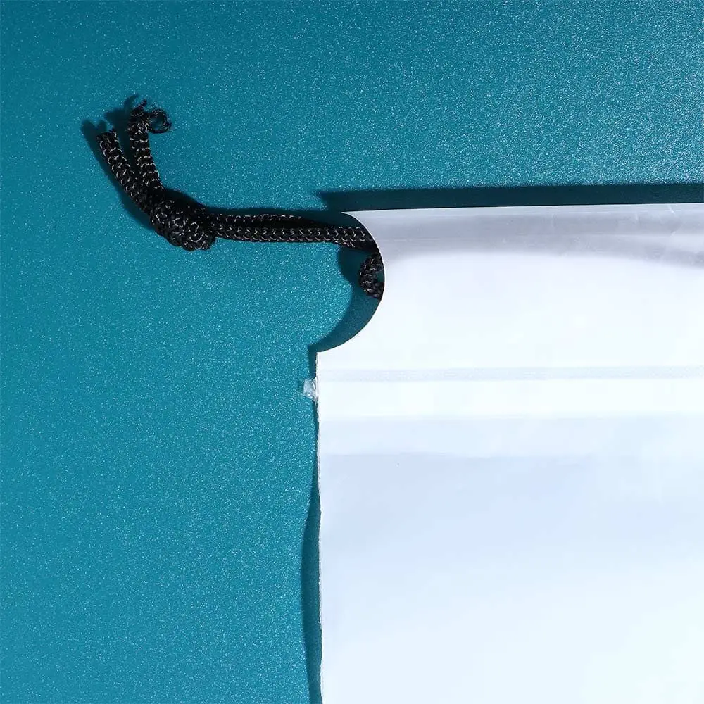 Matte Transparente Reutilizável Drawstring Umbrella Cover, Storage Bag, Embalagem, Home Acessórios