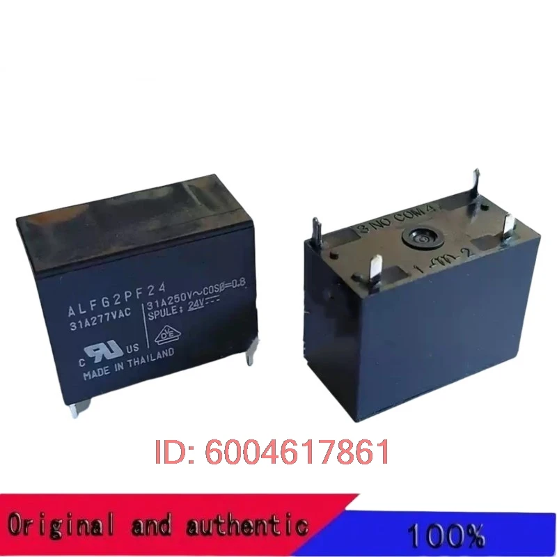 5 PÇS/LOTE ALFG2PF121 33A277VAC ALFG2PF24 31A277VAC ALFG2PF12 12VAC 31A ALFG2PF24 ALFG2PF241 DIP-4 Novo relé de energia solar or