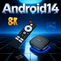 Android 14 Smart TV Box T1 8K TV Box Quad Core Allwinner H313 8G+128GB Set Top Box Google Assistant Netflix Reproductor Multimedia TV Box