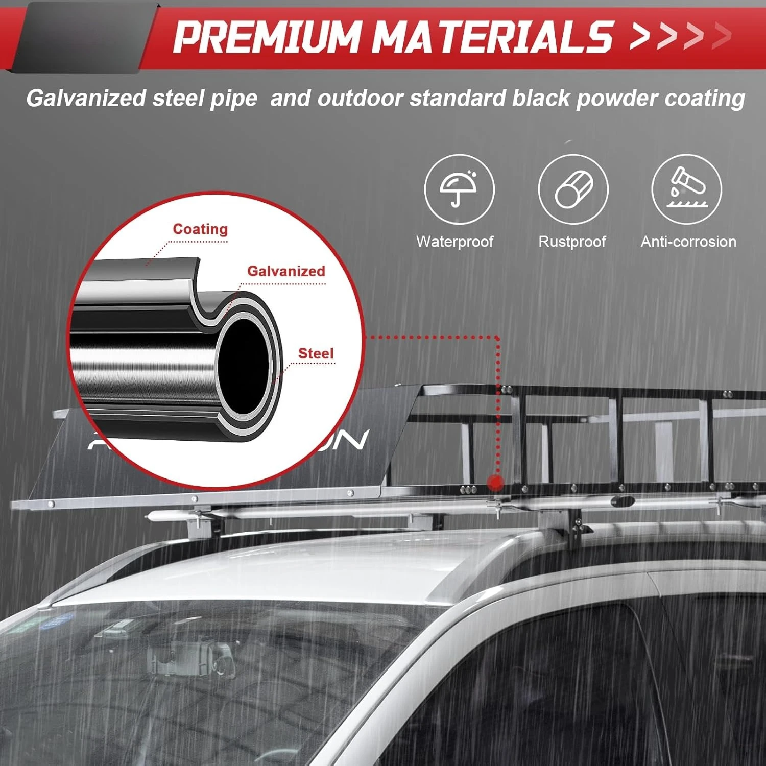 64”X39”X8” Roof Car… - image