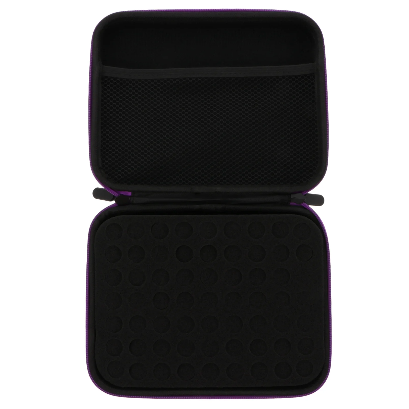

1pc Essential Oil Storage Bag 63 Slots Eva Material Strong Zipper Portable Organizer For 3Ml Bottles Essential Oil Carry Case