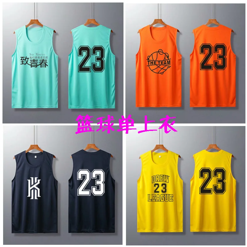 

Basketball Vest Men Custom Summer Training Camp Breathable Personalized Printed Top
