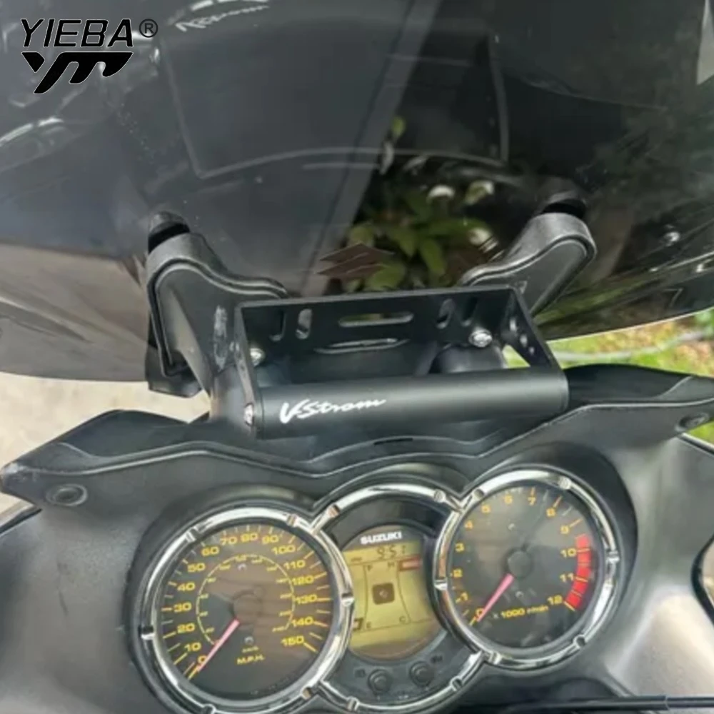 

Для Suzuki V-Strom 650 1000 Vstrom650/ABS DL 650 1000 2002-2012 2011 2010 — кронштейн-держатель для навигации и телефона DL650 DL100