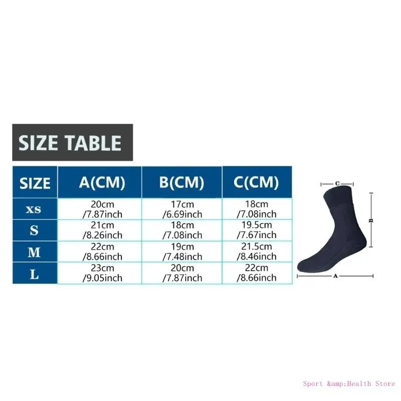 

Waterproofs Neoprenes Socks NonSlip Swimming Socks Divings Boot Beach Socks for Outdoor