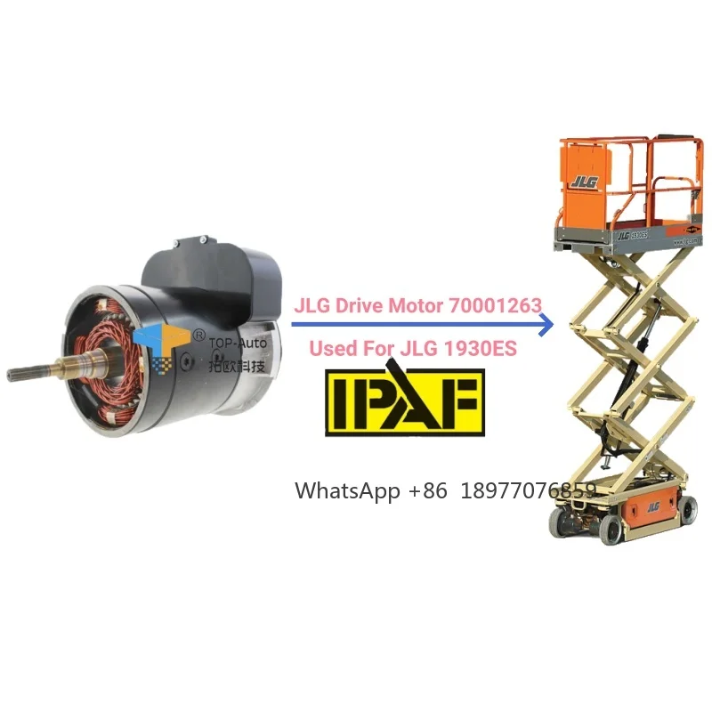 

Original Drive Motor Kit 70001263 With Cable Parts For Scissor Lift 1930ES Fast Shipping
