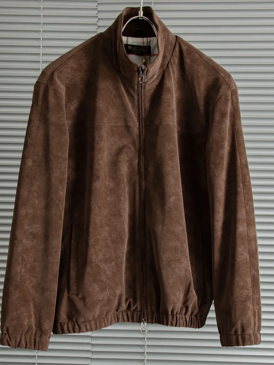 

Stand Fit Pilot Jaet Men's Autumn Winter High End Preppy Sle Small Stand Collar Zipper Closure Cotton Breathable Outer...