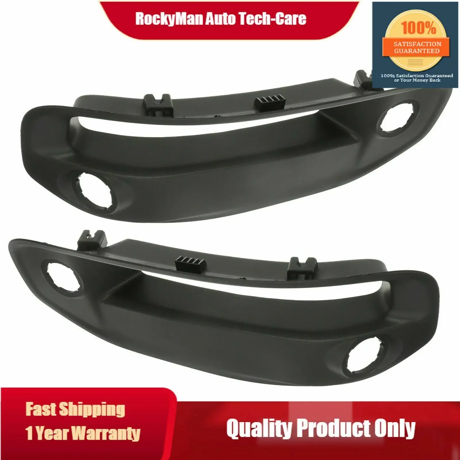 fit for 2019-2021 RAM 1500 FOG LAMP BEZEL KIT RIGHT & LEFT SIDE 68312234AB