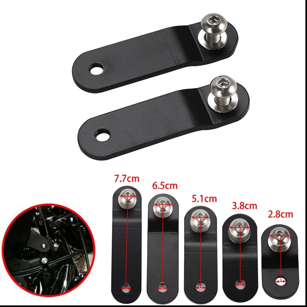 25-75mm Gas Tank Lifts Kit For Harley Sportster Iron XL 883 1200 Custom Superlow Forty Eight Raise Tank Modified Risers Bracket