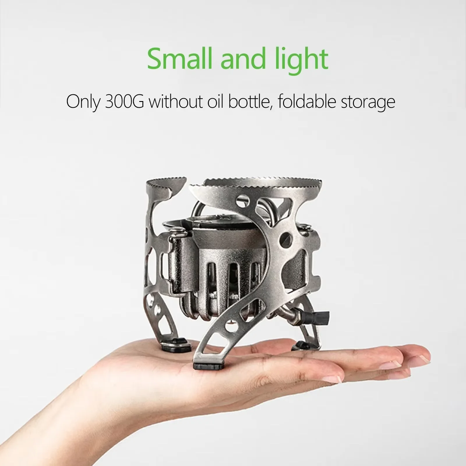 BRS-8/8A Portable Oil Gas Stove Camping Multi-Use Stove Cooking Cooker Multi Fuel Stoves Outdoor Picnic Hiking Gas Stove