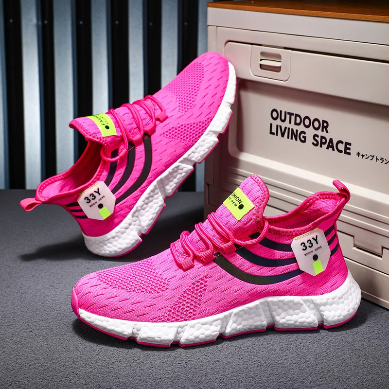 2026 Men\'s Running Shoes Sport Sneakers Breathable Outdoor Walking Shoes Large Size Women Summer Comfortable Unisex plus  Shoes