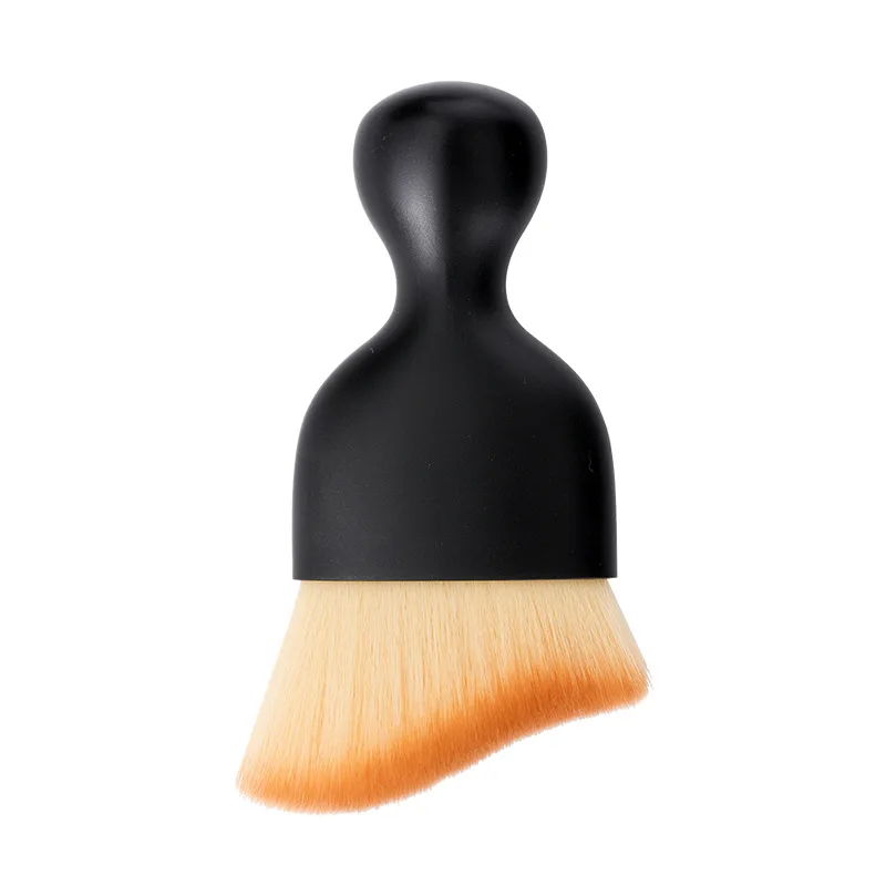 자동차 내부 먼지 제거 청소 브러시, 오목한 볼록 브러시, 자동차 내부 틈새, 에어컨 통풍구 부드러운 브러시