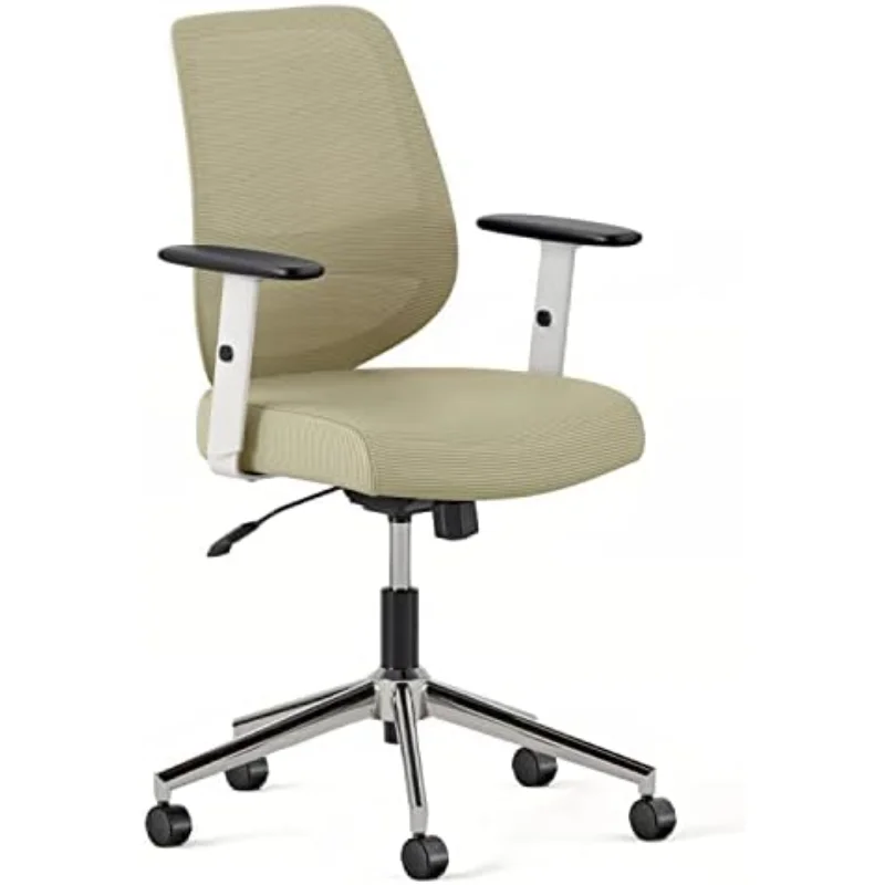 Daily Chair - Computer Office Chair with Swivel, Lumbar Rest, and Adjustable Armrests - Sustainable, Stylish Mesh, & Adjustable