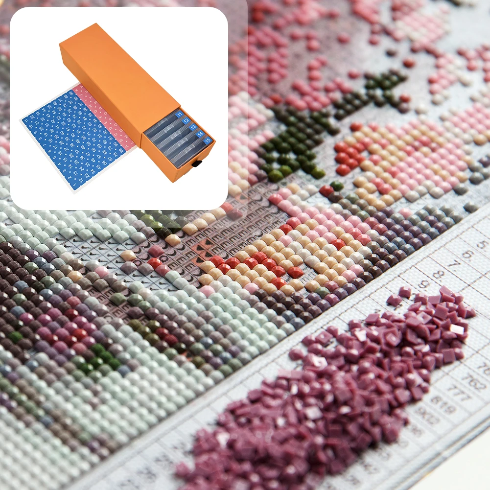 

15/30/45pcs/Set Storage and Diamond Art Trays with Lids Diamond Art Storage Containers for DIY Beaded Jewellery & Craft Storage