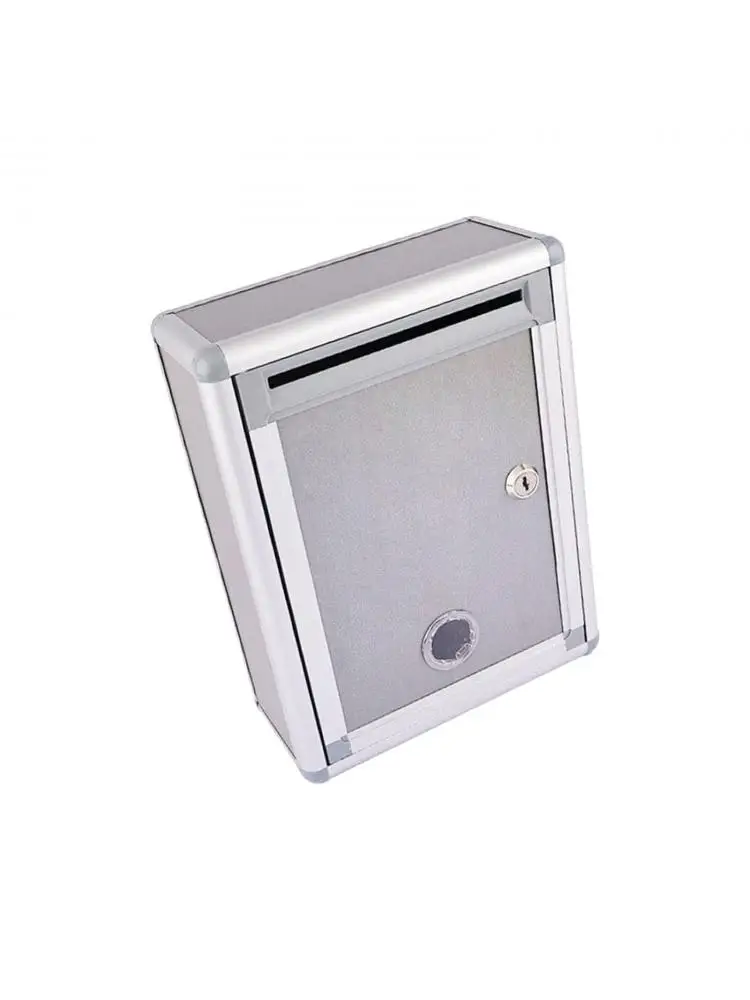 Boîte à suggestions en métal avec serrure, organisateur de clés, boîte à plaintes, boîte aux lettres, boîte multifonction pour clients, maison, bureau, dons