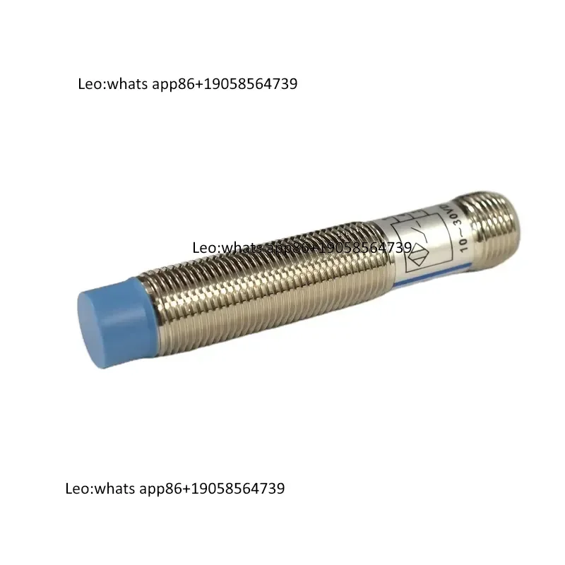 CORON Inductive Proximity Sensor CLJ-A18-8ANA-G M18 Sensing Range 8mm NPN NO 10-30VDC for Metal Detection with M12 Connector