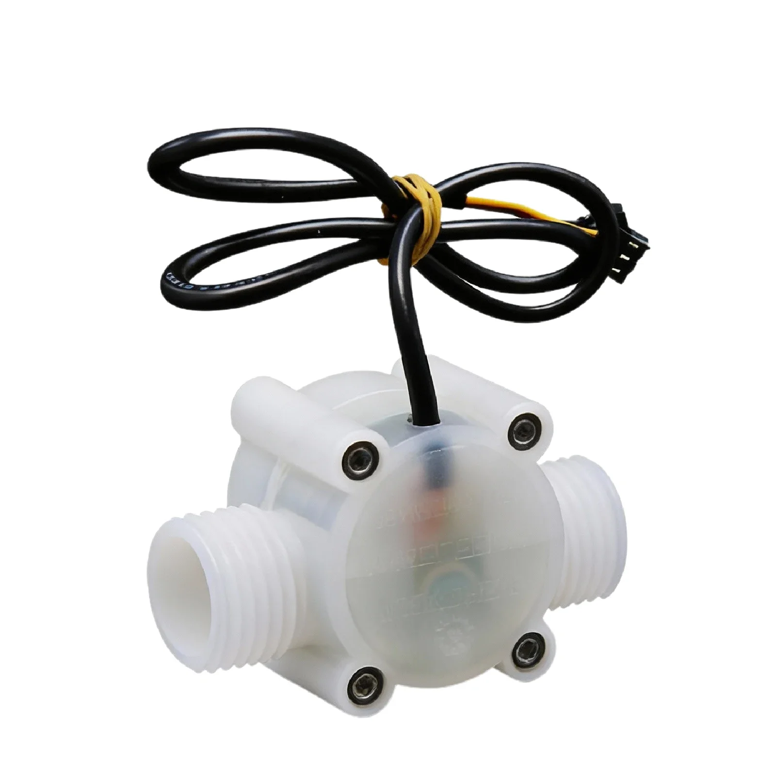 Water Flow Sensor G1/2 Liquid Flow Meter Hall Effect 1-30Lmin DC 5-24V Corrosion Resistant for Water Purifier Dispenser System
