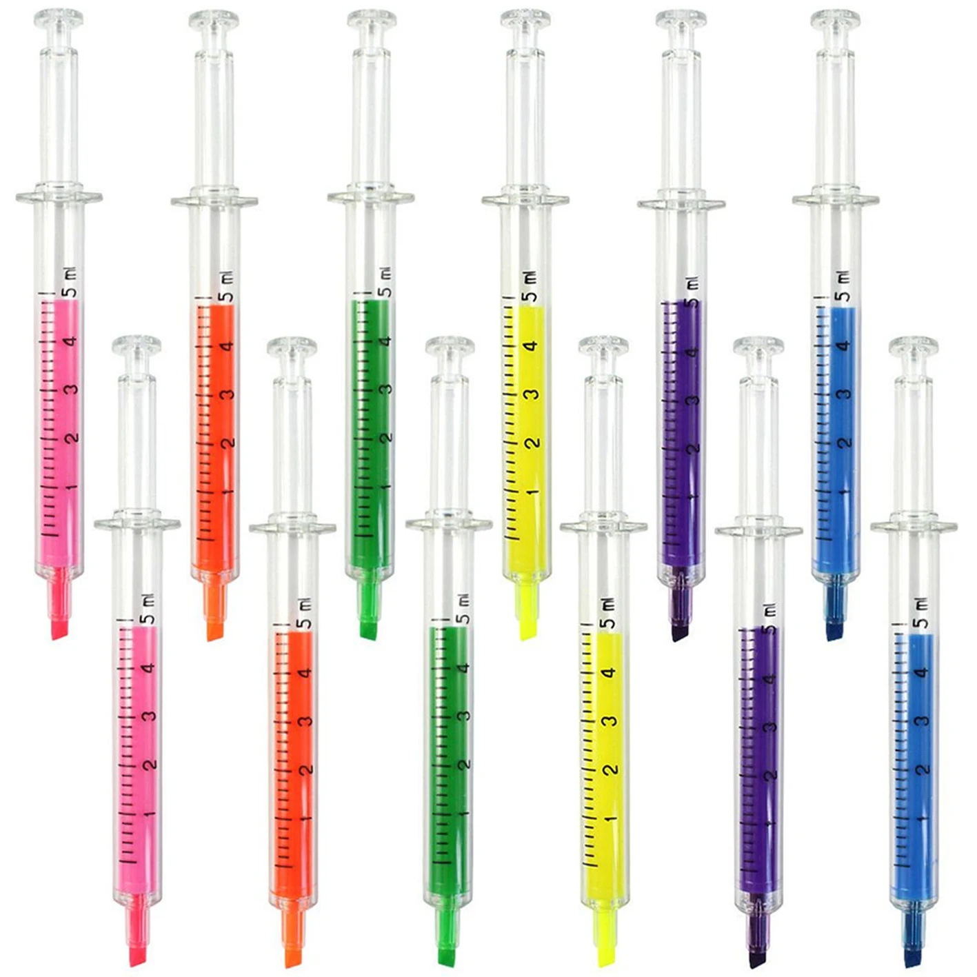 100Pcs Novelty Nurse Pharmacy Pill Pens Retractable Vitamin Capsule Pens for Nurses Week Office  Valentine Day Gifts 