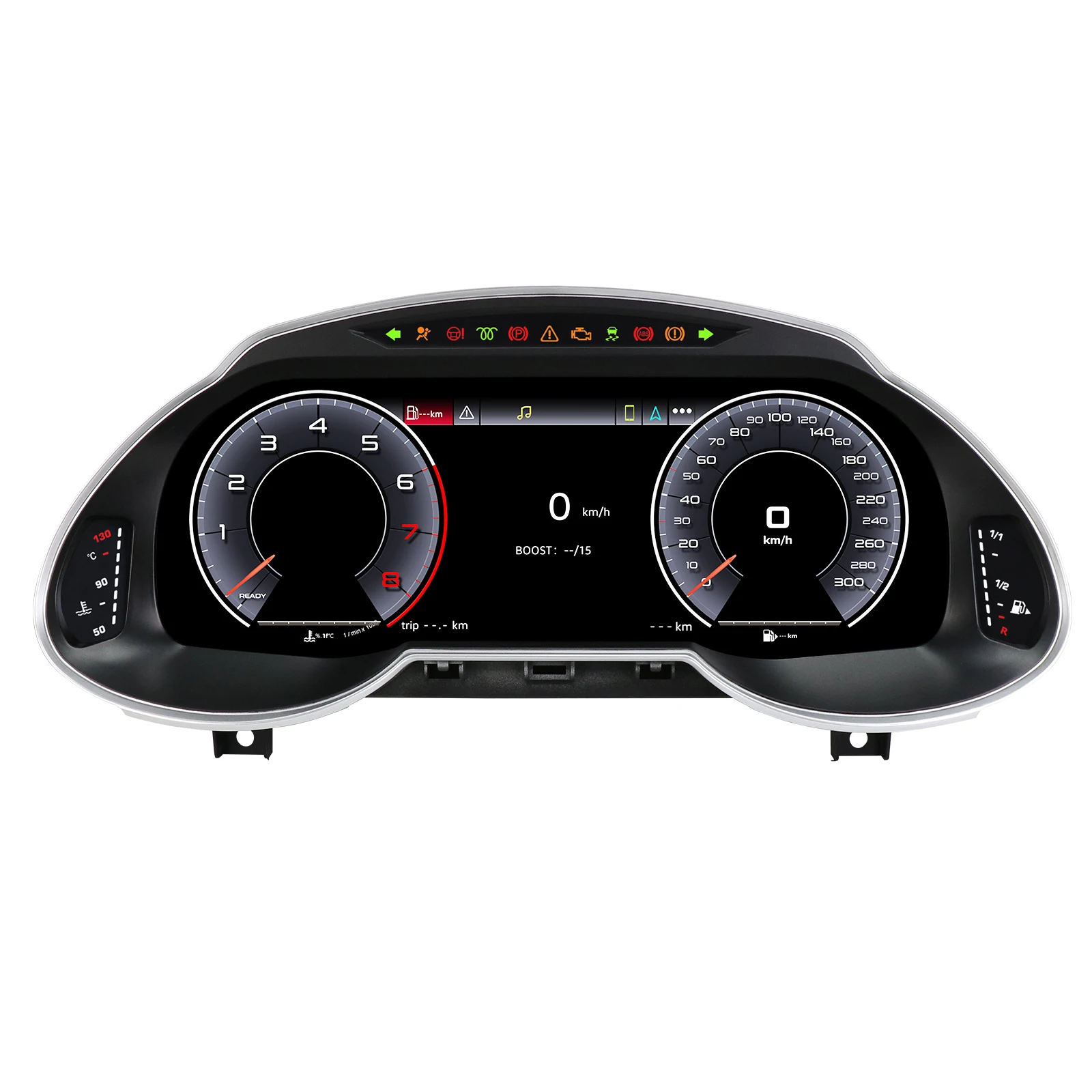 

12.3 inch Digital Cluster Instrument For Audi Q5 2009-2018 Year Auto Lcd Dashboard Panel Display Snelheidsmeter Virtual Cockpit