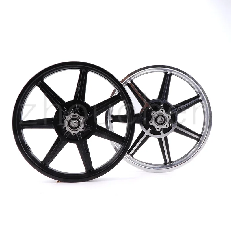 Motorcycle Accessories 14 inch aluminum alloy wheel 14x1.75 disc brake front rim for electric scooters E-bike folding bicycles