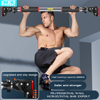 Indoor Fitness Equipment, Horizontal Bar On The Door, Anti-rotation Horizontal Bar