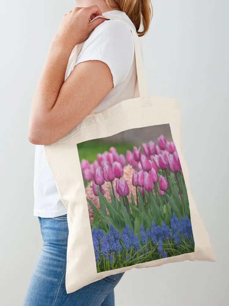 

Tulips 2 Tote Bag bag for beach Canvas great bag shopping trolley