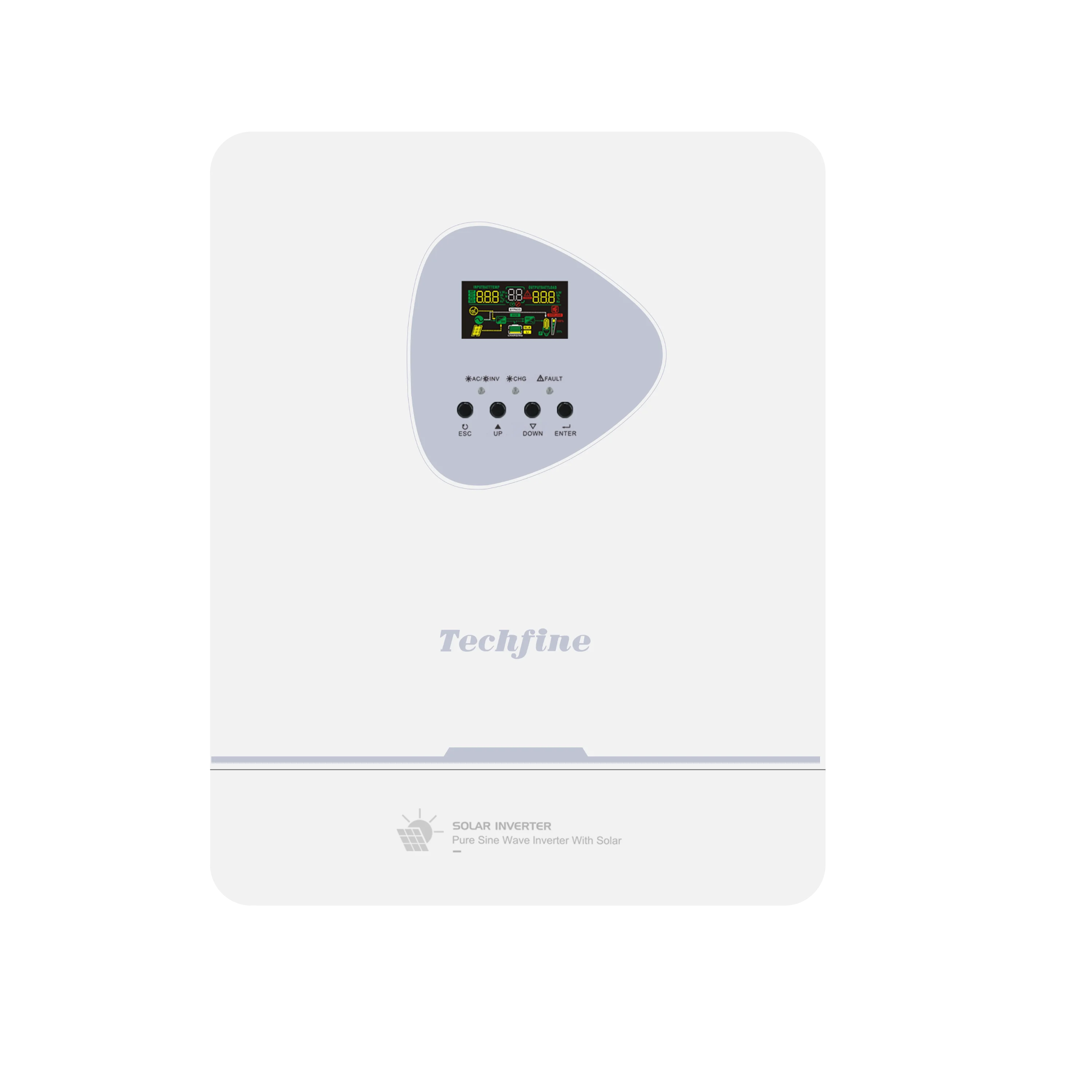 Techfine  4KW Off Grid Inverter 24v Solar Inverter With MPPT Charge Controller