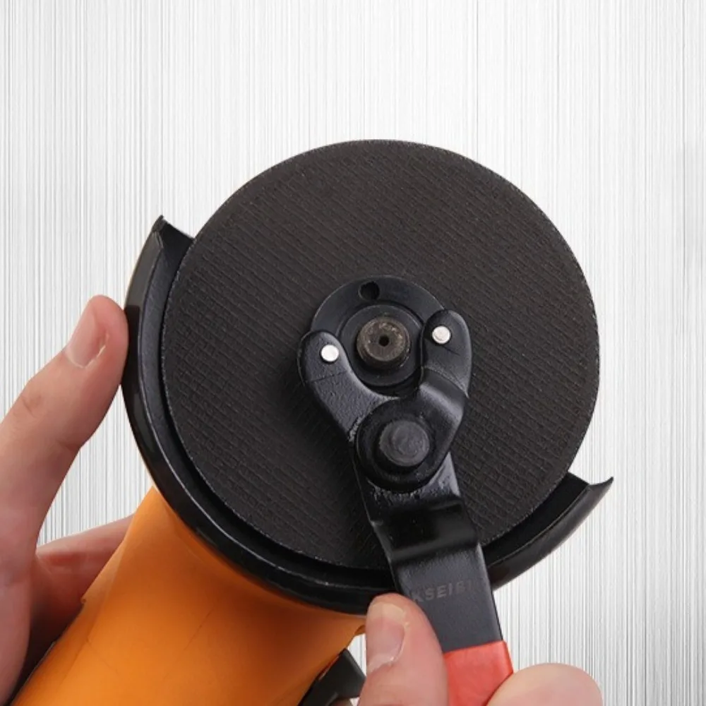 

Регулируемый ключ для угловой шлифовальной машины, противоскользящий и портативный ручной инструмент для разборки угловой шлифовальной машины, толстый гаечный ключ, прочный и долговечный