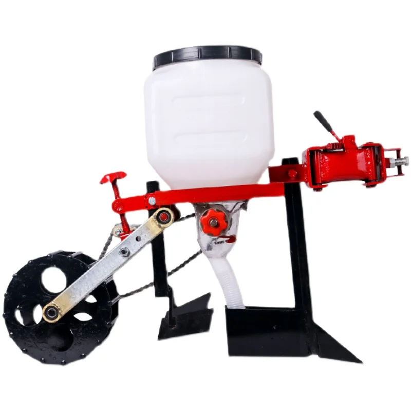 Micro tiller multi-functional fertilization artifact orchard fruit tree agricultural single line fertilizer basket corn