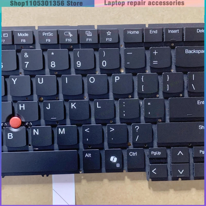 New Internal US Backlit Keyboard AI Key For ThinkPad T14s Gen 5 21LS 21LT Gen 6