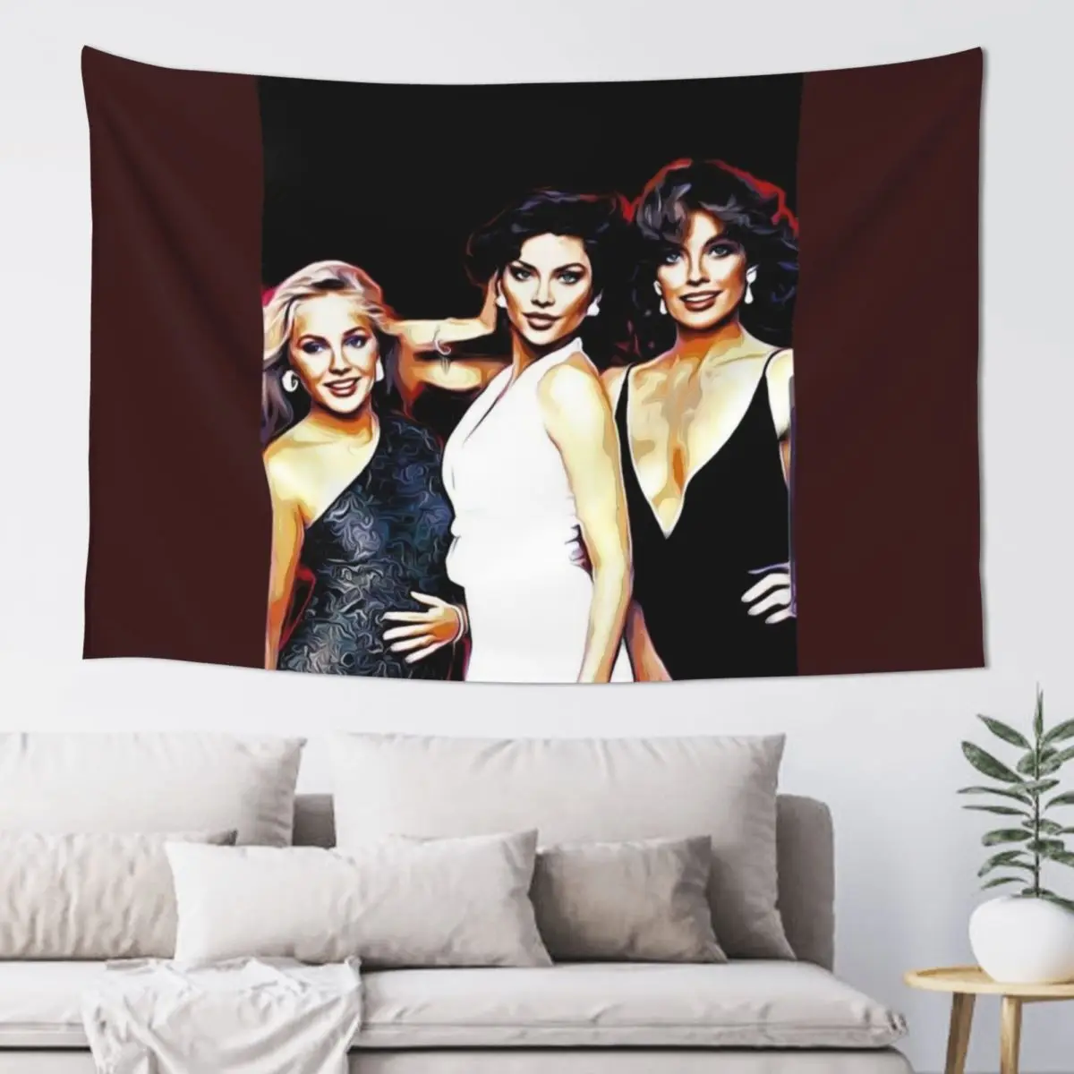 EWING LADIES- Dallas Tapestry Room Decor For Girls Decorations For Room Tapestry