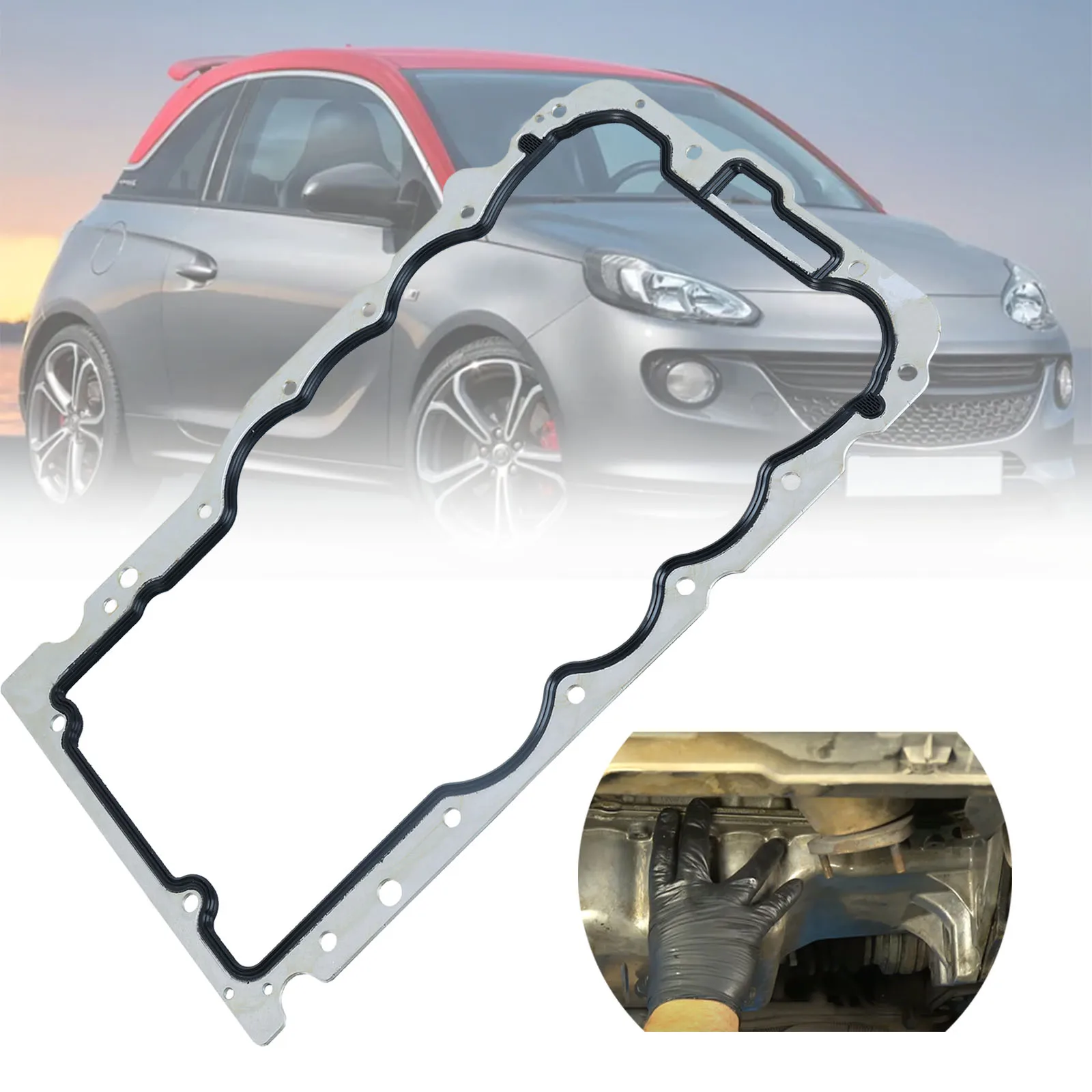 Accessories Sump Gasket Oil Pan 55353797 For Opel Vauxhall Agila Astra Adam Combo Corsavan Corsa Meriva F68 F48 L48 L68 1.2 1.4