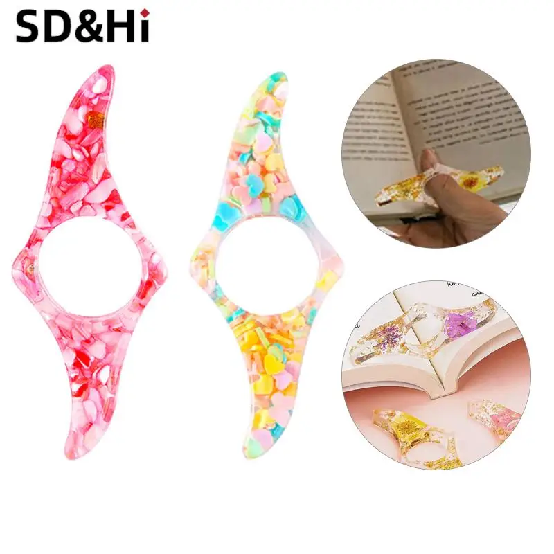 Support de pouce pour livre, fournitures de bureau, 1 pièce