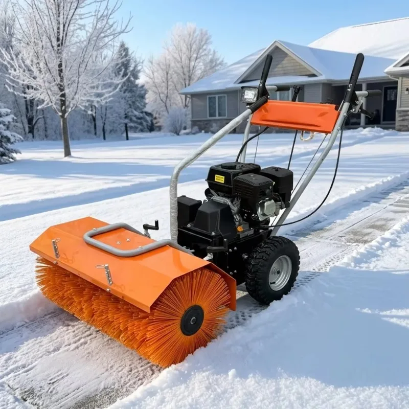 Low Energy Consumption Snowplow Winter Road Surface Snow Remover  Snow Sweeper With Custom Parts