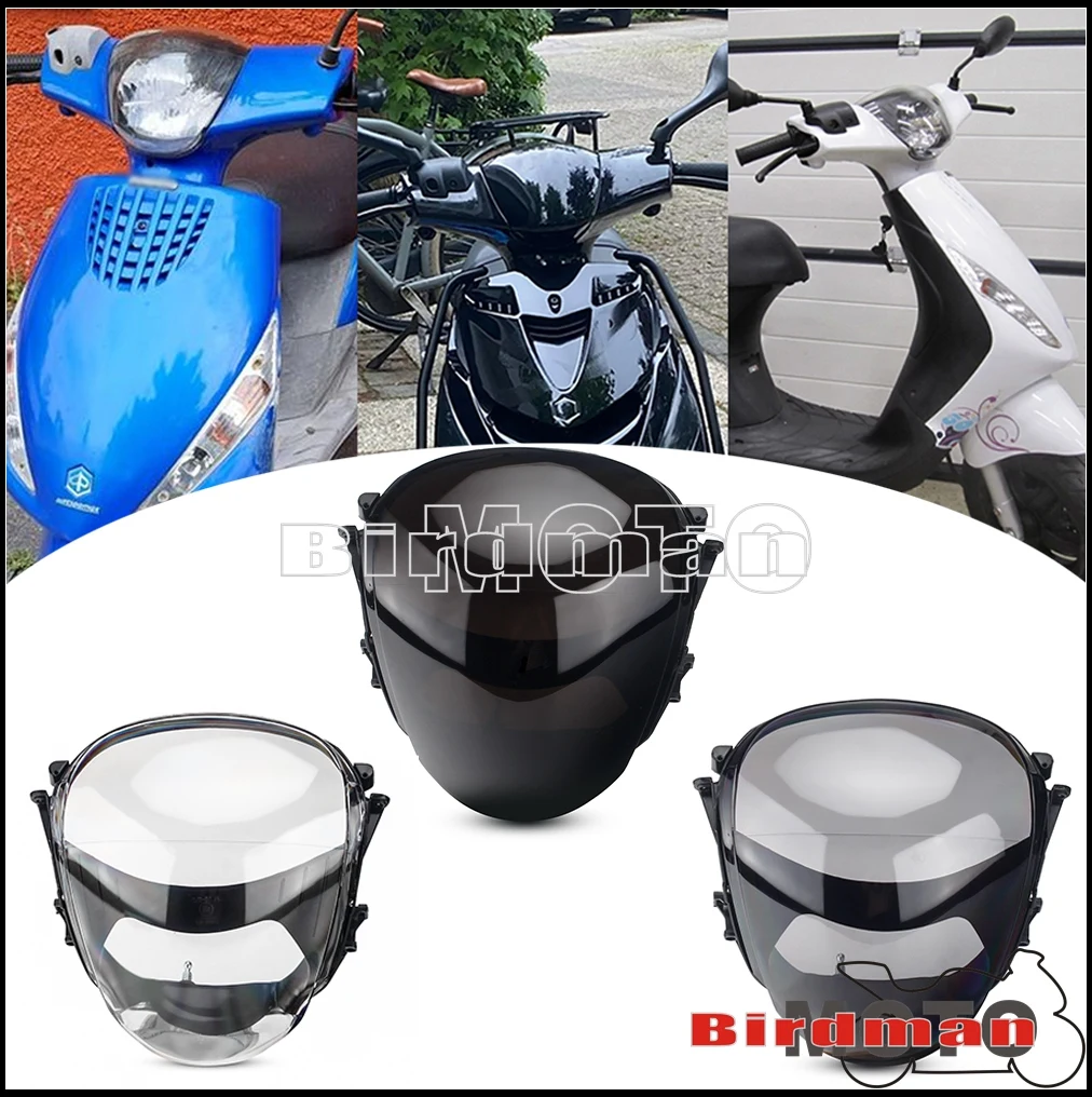 

For Piaggio Zip 100 98 4T 125 124 50 49 2T AC 50 49 4T 50 2T DT LC SP Scooter Headlight Lens Cover FrontSpeedometer Glass Covers