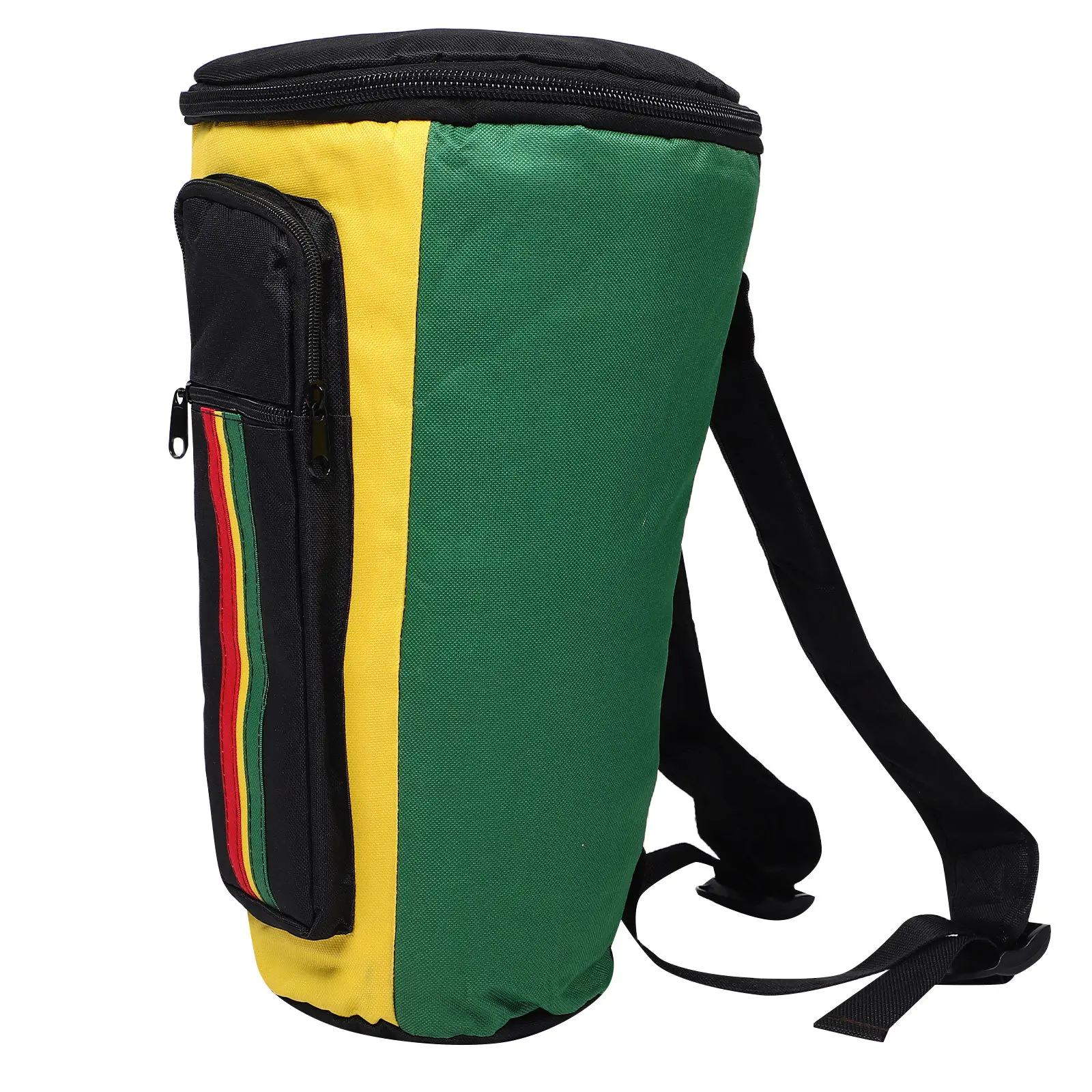 Djembe Drum Bag African Drum Carry Case Backpack Waterproof Rainproof Thickened Fabric Protective Padded Transport Bag for 8
