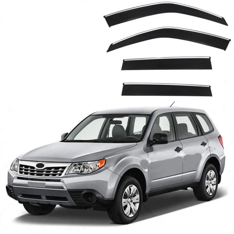 Window Visor Side Window Deflector Awnings & Shelters For Subaru Forester 2008 2009 2010 2011 2012 2013 2014 2015 2016 2017-2024