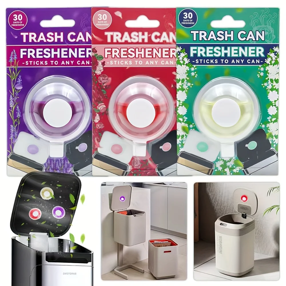 Colorful Self-Adhesive Car and Home Air Freshener, Freshens the Air in Cars and Homes, Available in Three Different Scents