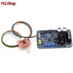ASMF-MT1 Magnetic Coding 1 Channel High-torque 500Nm Servo Controller + AFB-MT1B-15Bit-32768-bit Encoder Angle Feedback Sensor