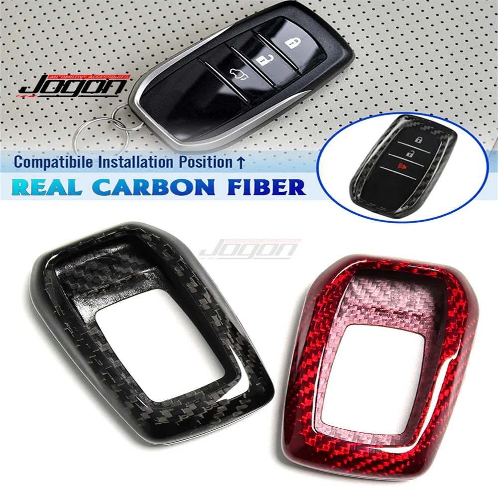 Remote Car Key Shell 3 Button Case Styling Cover Fob For Toyota Alphard RAV4 Camry Land Cruiser Prado Hilux Corolla BRZ 86