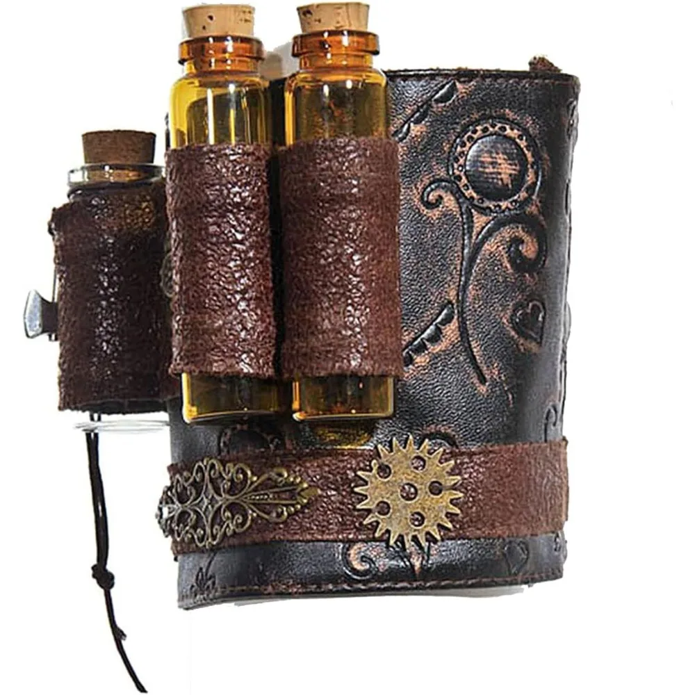 

Наручи, манжеты, нарукавная повязка, наручная броня, средневековая ведьма-волшебница, волшебная пробковая бутылка со зельями, аксессуар для костюма для косплея в стиле панк