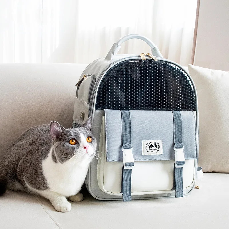 

Cat Carrier Bag Small Dog Breathable Transport Backpack Pet Outdoor Travel Shoulder Bags Puppy Kitten Dog Carrying Bagpack