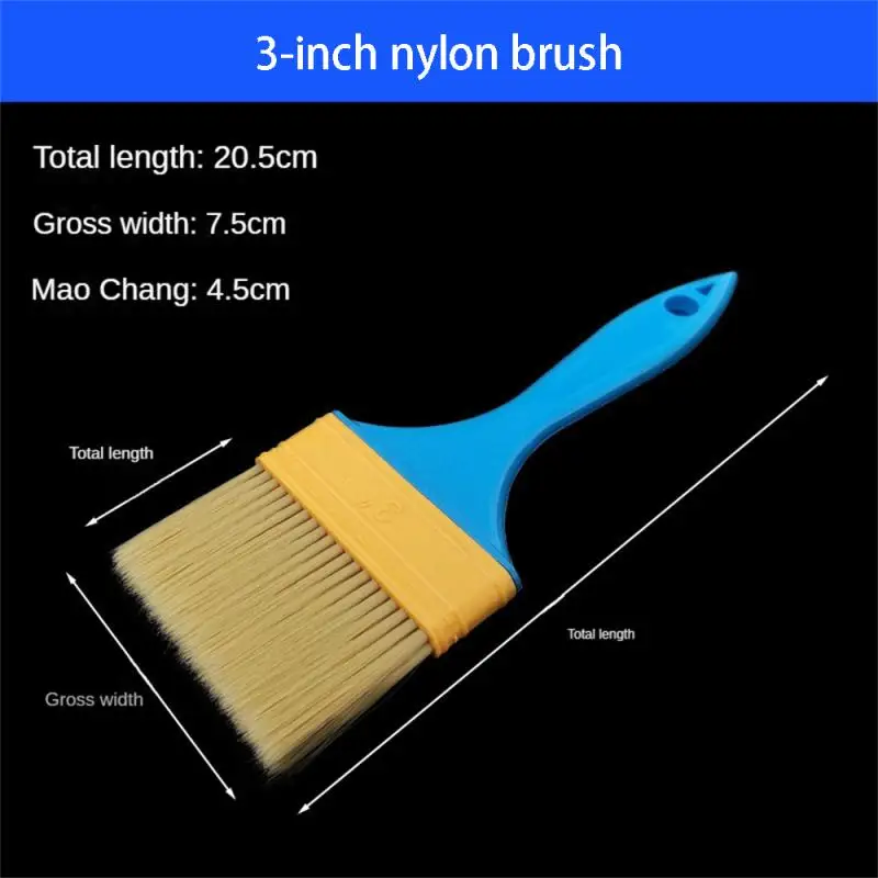 Nylon Brush More Durable Soft Texture Dragon Material Blue Planting Brush Flocking Process One Piece Wide Range Of Applications