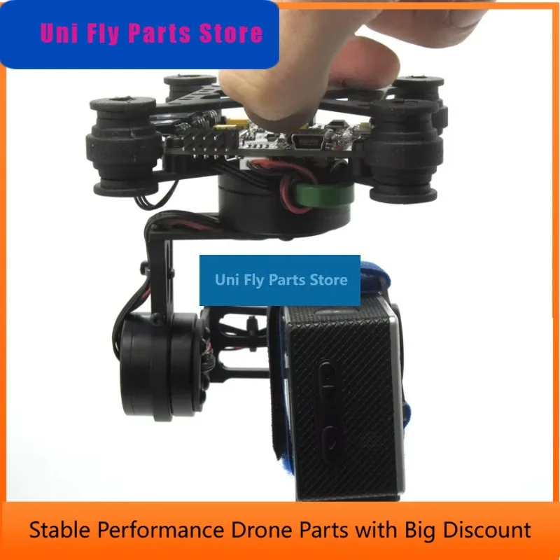 UniFlyRTF CNC FPV 3 Axis Brushless Gimbal W/ 2208 80T& 2804 100t Motor & Storm32 Controlller For Phantom Walkera X350 Gopro 2 3
