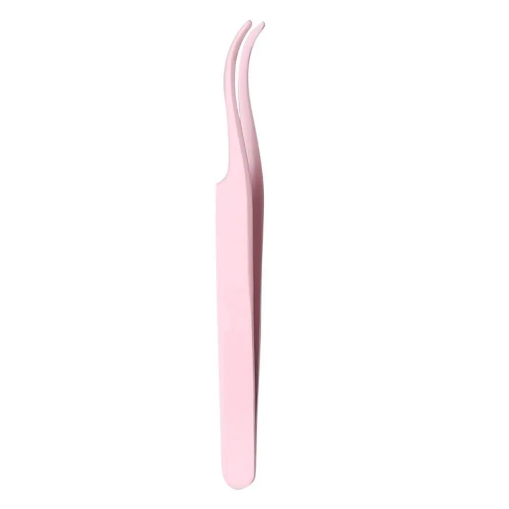 접착용 핀셋 스테인리스 개별 속눈썹 컬러풀한 속눈썹 응용기 정전기 방지 속눈썹 연장용