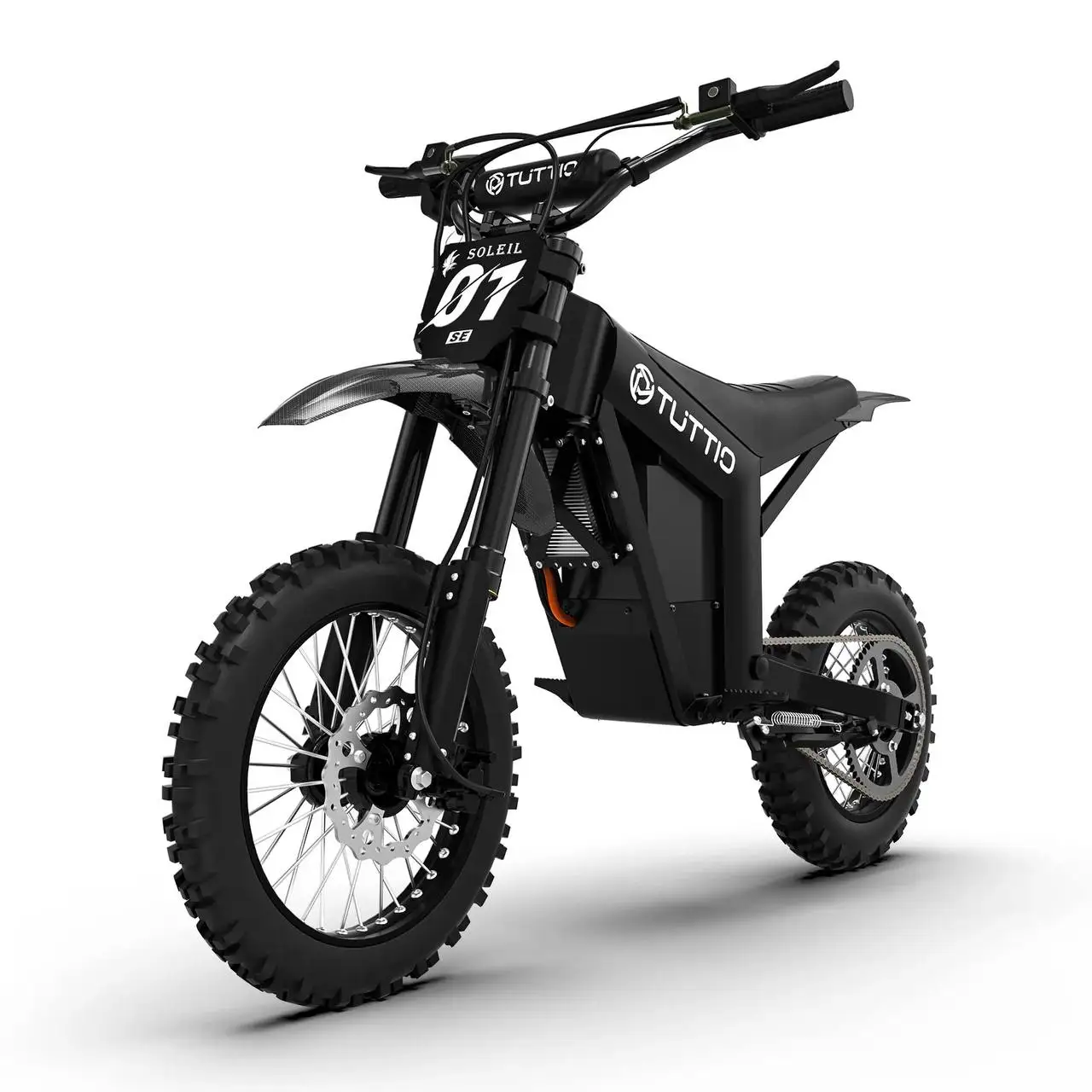 Tuttio Soleil01 Elektro-Dirt-Bike 14"/12" Fat Tire 2000W Elektromotorrad mit 48V 21AH Akku E-Bike
