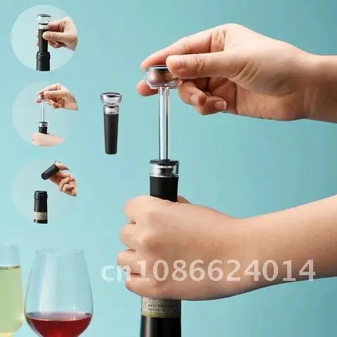 Automatic Electric Wine Aerator Pump Dispenser Smart One-Button Pourer Spout for Kitchen Bar Party