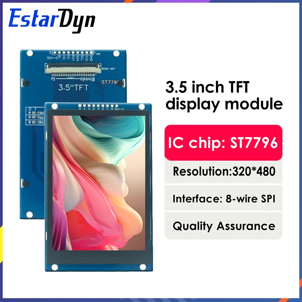 modulo-de-exibicao-lcd-tft-de-35-320x480-hd-para-arduino-mega-2560-stm32-st7796u-16bit-paralelo-ips-ampla-vista-5v-33v-compativel