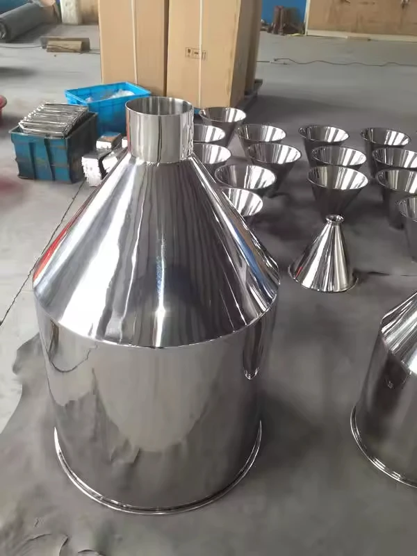 13L Stainless Steel 304 Hopper Funnel for Liquid Paste Filling Machines